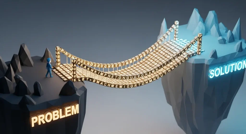 ایده ها و کلمات پلی برای حل مسائل هستند