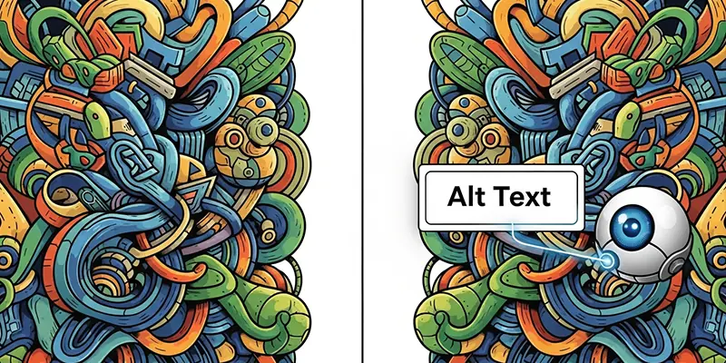 بهینه‌سازی متن جایگزین (Alt Text) تصاویر برای کمک به ربات‌های جستجو