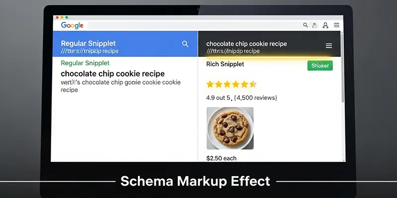 ریچ اسنیپت‌های جذاب به دست آمده از داده‌های ساختاریافته اسکیما برای افزایش CTR