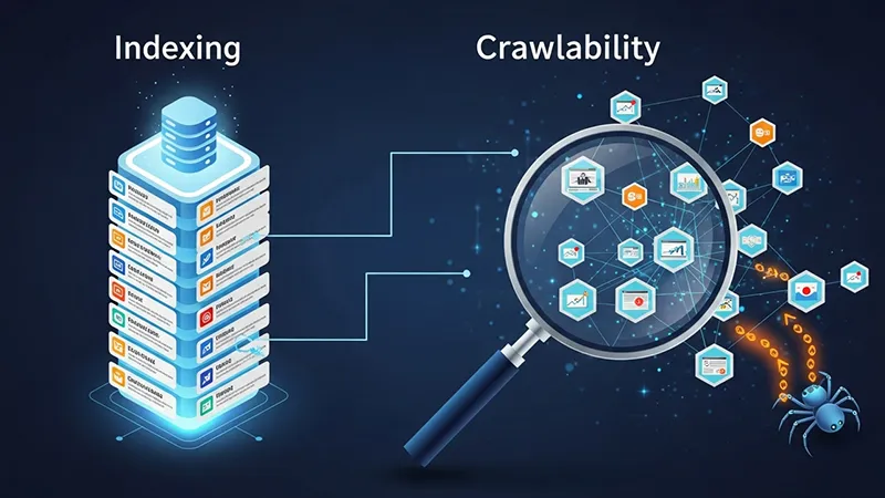 امنیت و قابلیت خزش (Indexing and Crawlability)